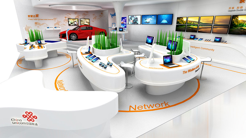 中國聯(lián)眾展廳設計